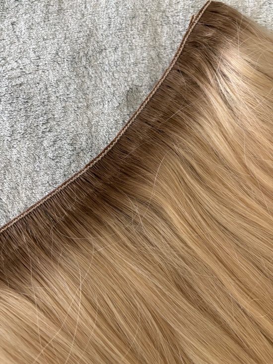 Belami Weft in #80 light Blonde with rooted light brown #8 main image 4